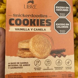 Galletitas Agroecologicas SIN GLUTEN vainilla y canela Libre 200grs